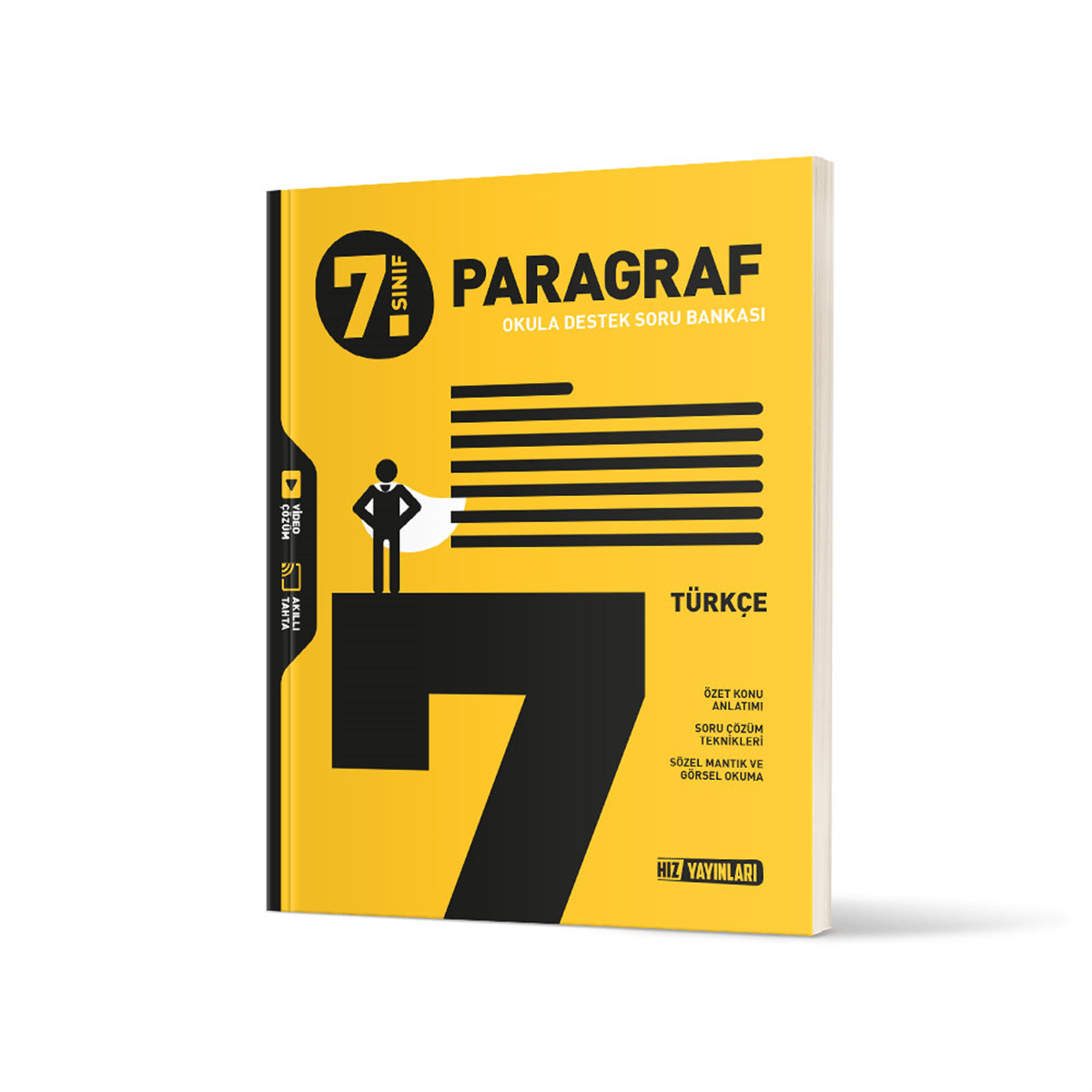 Hız Yayınları 7. Sınıf Türkçe Paragraf Soru Bankası-1