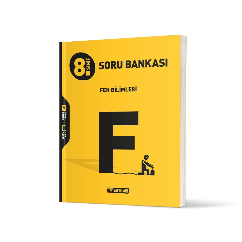 Hız Yayınları 8. Sınıf Fen Bilimleri Soru Bankası-1