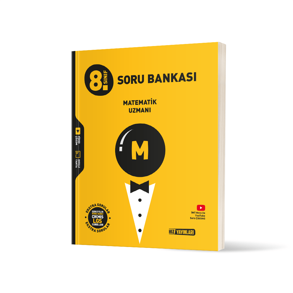 Hız Yayınları 8.Sınıf Matematik Uzmanı Soru Bankası-1