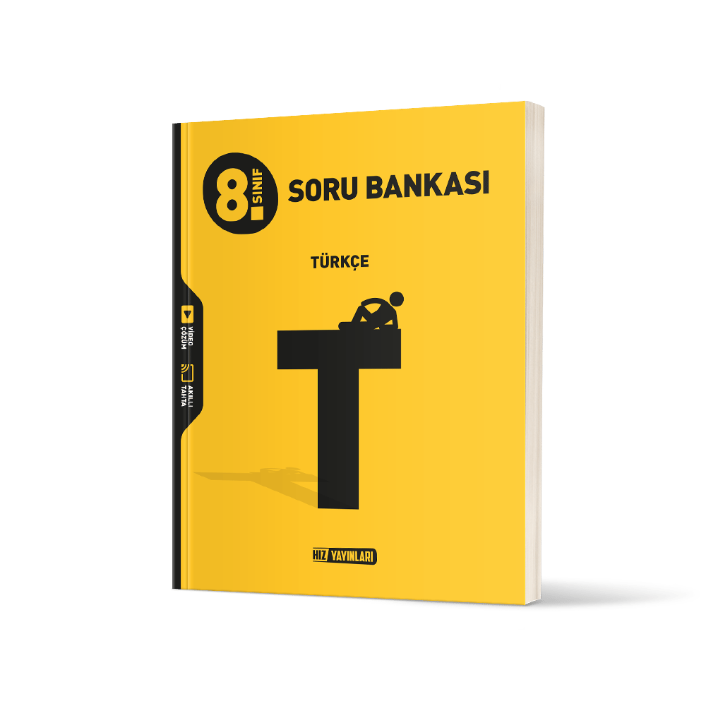 Hız Yayınları 8. Sınıf Türkçe Soru Bankası-1