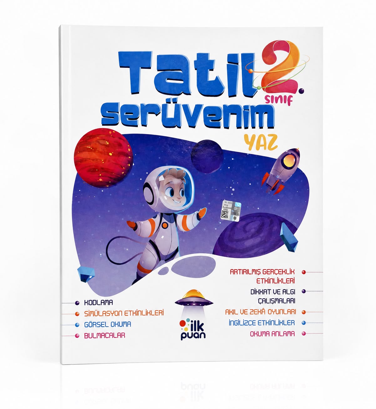 İlk Puan Yayınları 2. Sınıf Tatil Serüvenim Yaz Tatil Kitabı