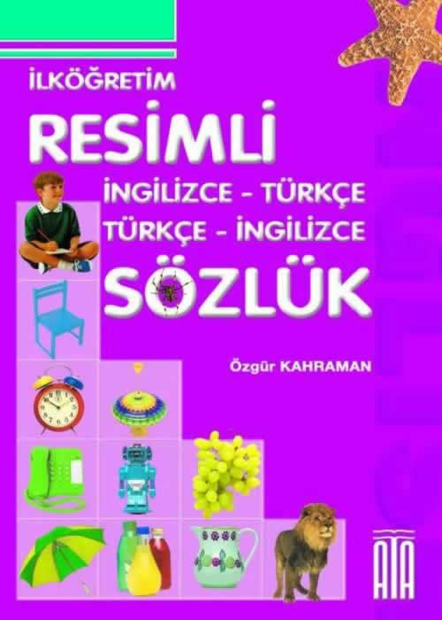 İlköğretim Resimli İngilizce Türkçe Karton Kapak Sözlük Ata Yayıncılık-1