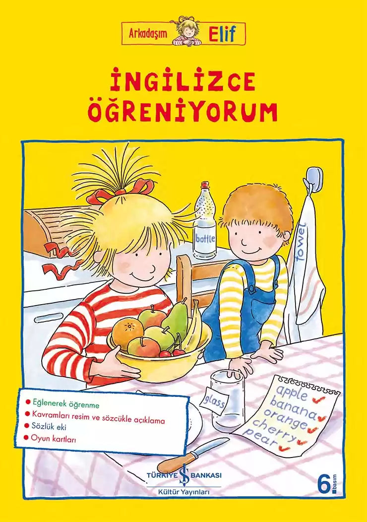 İngilizce Öğreniyorum - Arkadaşım Elif İş Bankası Kültür Yayınları
