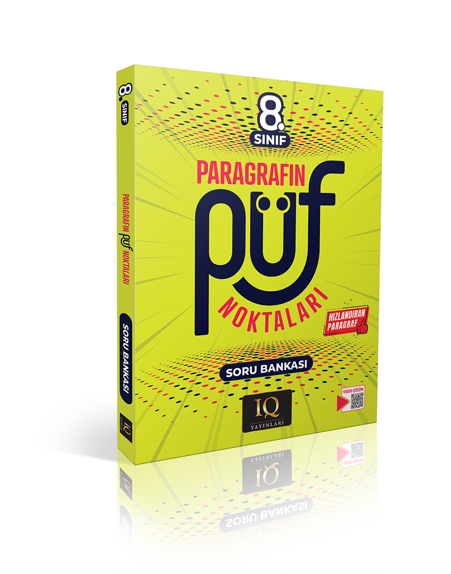 IQ Yayınları 8. Sınıf Paragrafın Püf Noktaları Soru Bankası-1