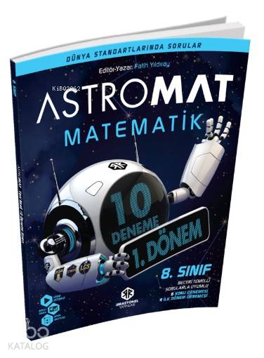 İrrasyonel Yayınları 8. Sınıf LGS 1. Dönem Astromat Matematik 10 Deneme