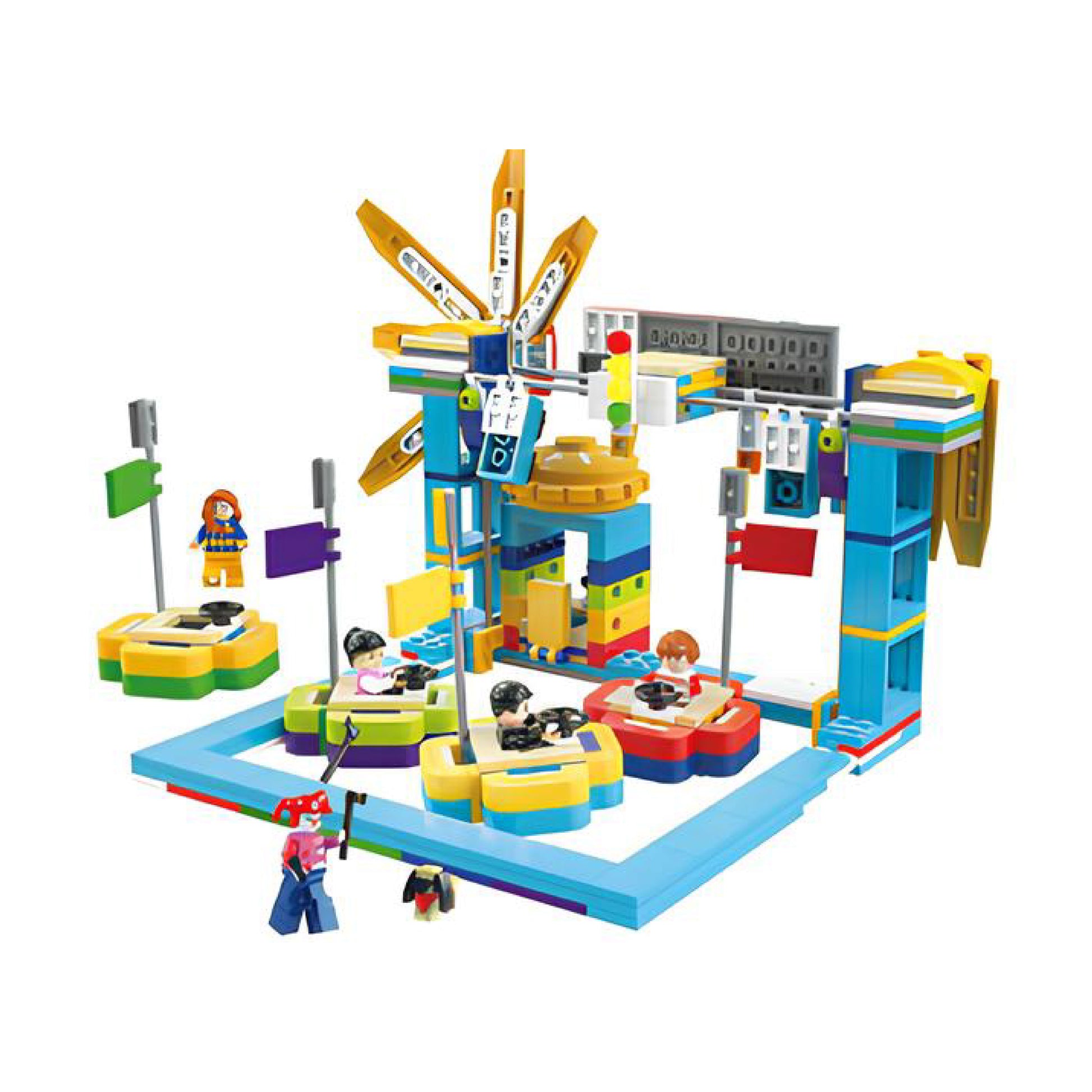 Jaki Lunapark Temalı 1107 Parça Block Oyuncak Jk-2180-4