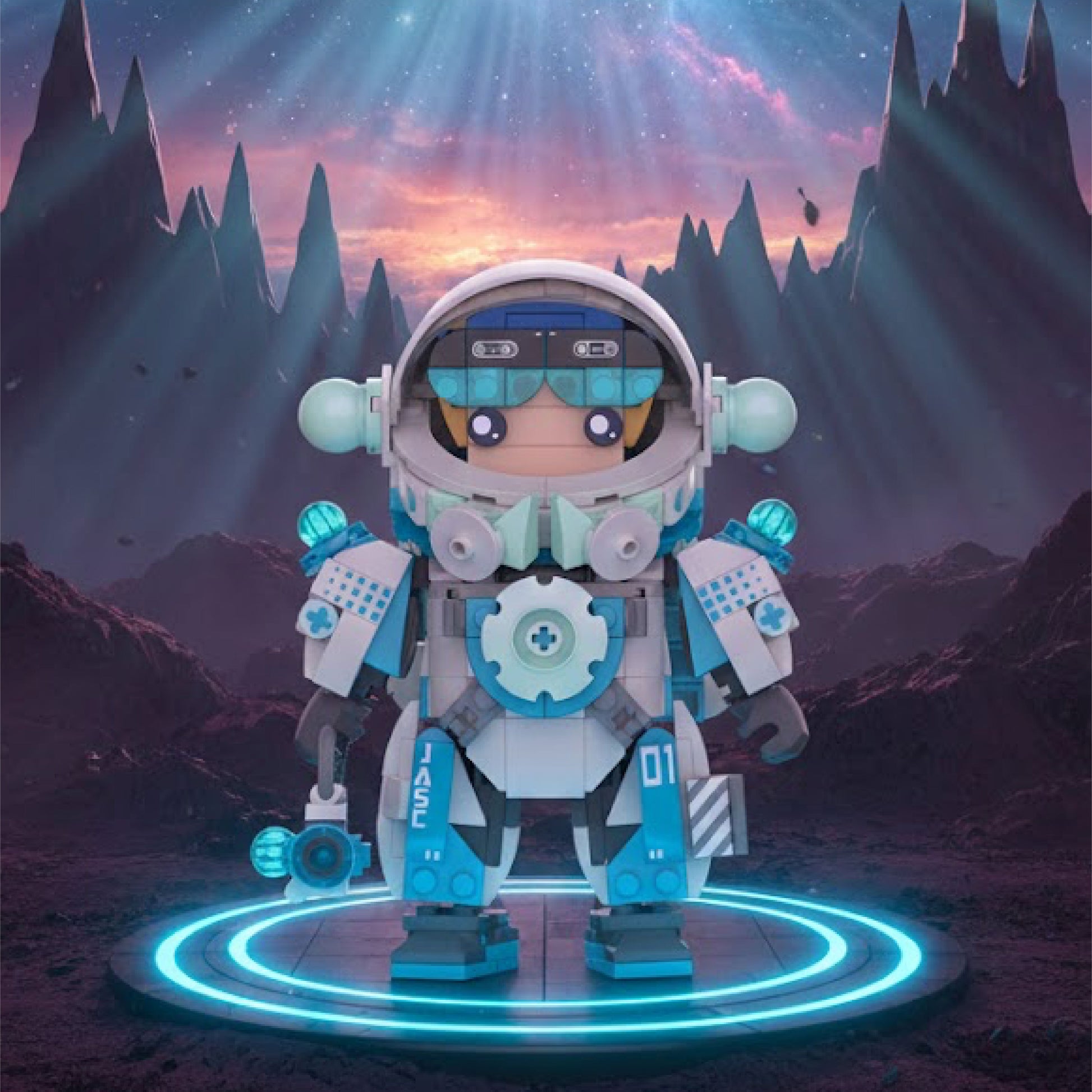 JAKI Space Exploration Mission: X-Plant Astronaut Team (JK9107)-3