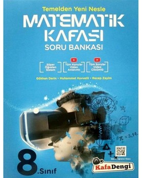 Kafa Dengi Yayınları 8. Sınıf LGS Matematik Kafası Tümü Video Çözümlü Soru Bankası-1
