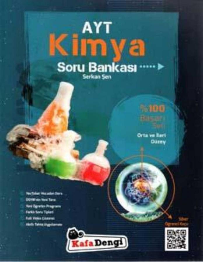Kafa Dengi Yayınları AYT Kimya Orta ve İleri Düzey Soru Bankası