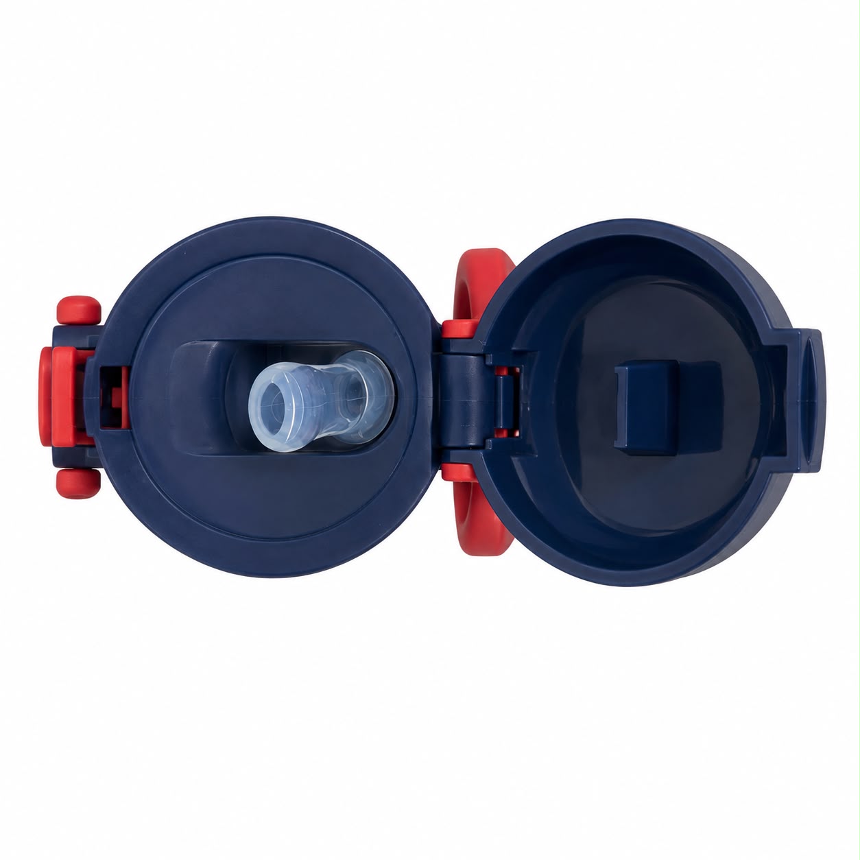 Kaukko Kids 520 ml Astronot Baskılı Lacivert Erkek Çocuk Çelik Termos Matara (Çift İçim Kilitli Kapak) - L5367-3