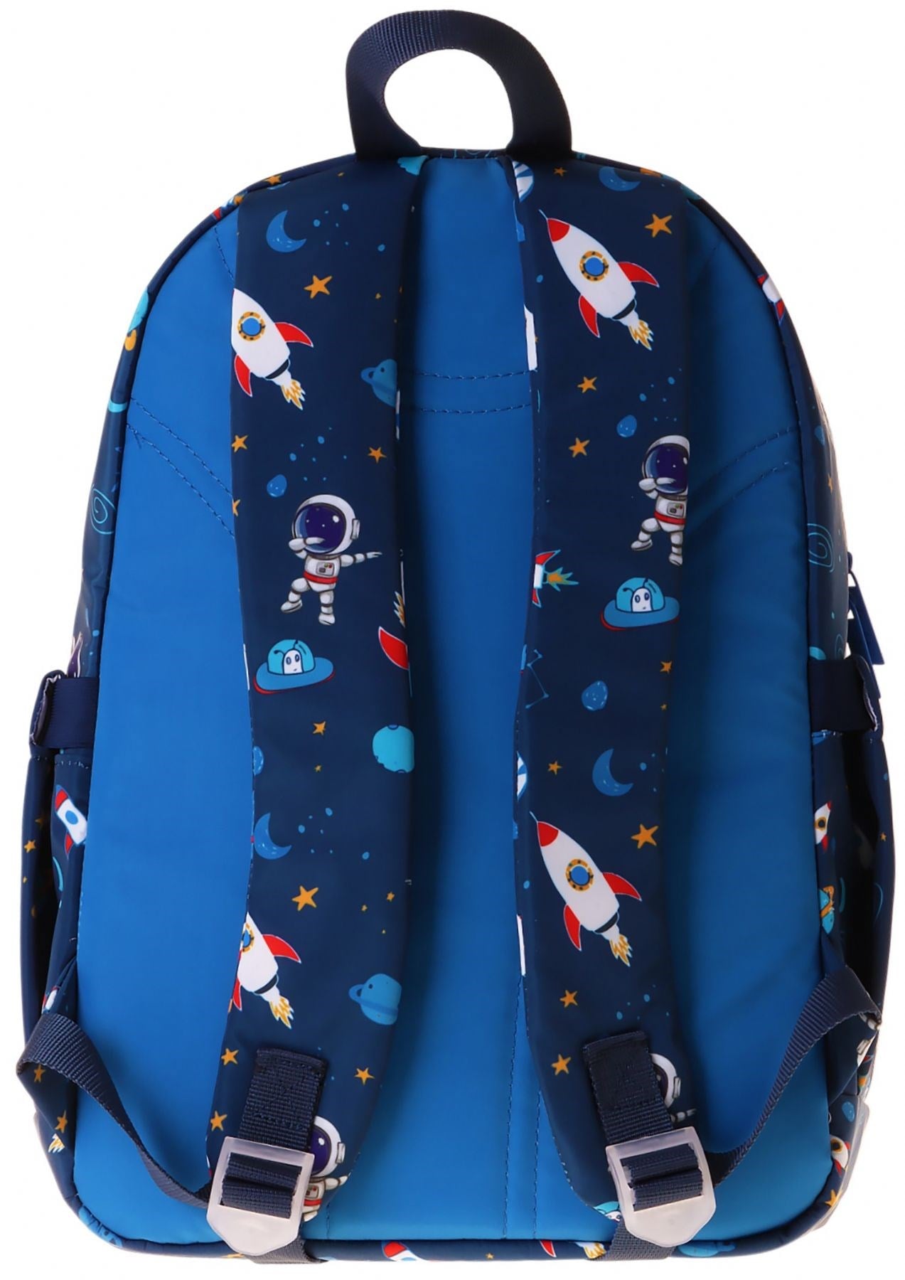 Kaukko Kids Erkek Çocuk Astronot Baskılı Okul Çantası - Lacivert - Space - L5364-4