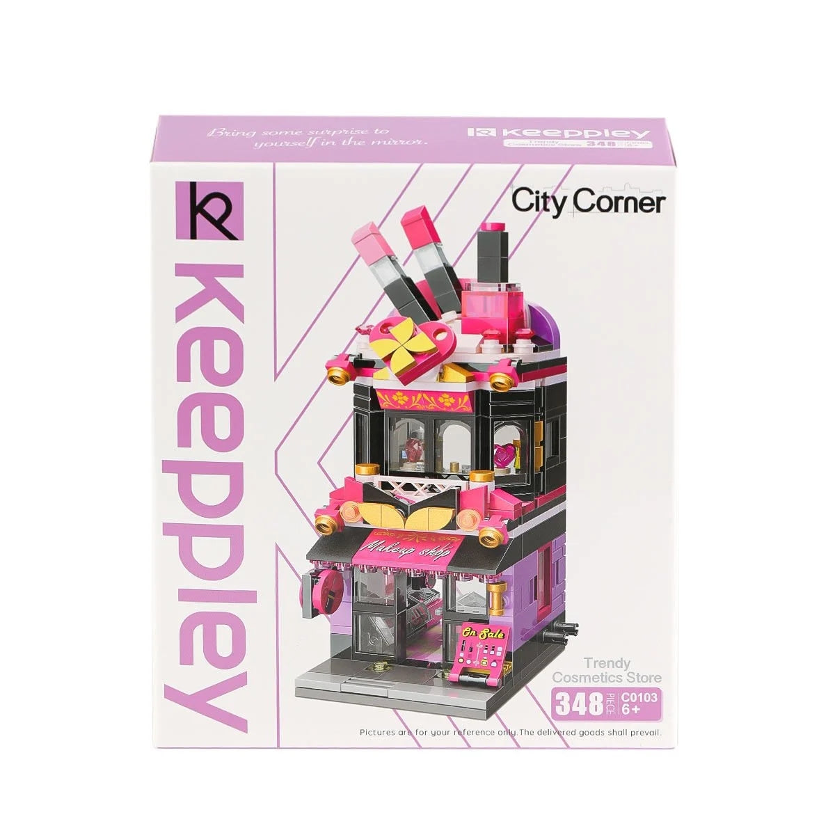 Keeppley Kozmetik Dükkanı 348 Parça Block Oyuncak Kp-0103-2