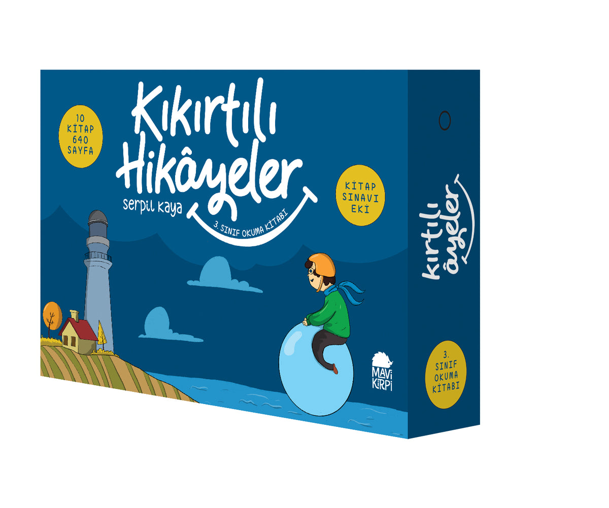 Kıkırtılı Hikayeler 3. Sınıf Seti 10 Kitap Mavi Kirpi Yayınları-1