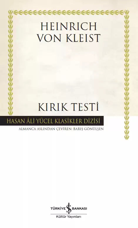 Kırık Testi / Heinrich Von Kleist