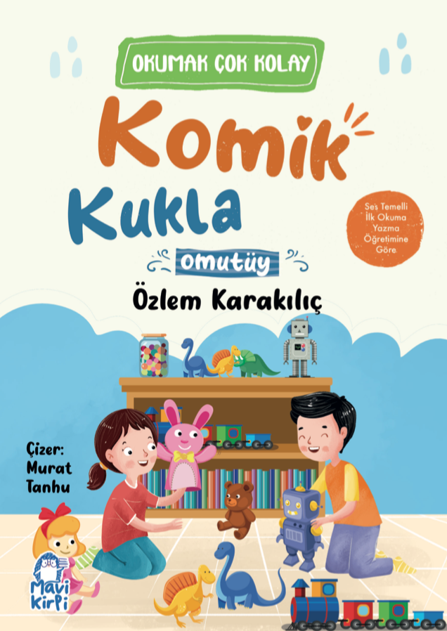 Komik Kukla - Okumak Çok Kolay (1. Sınıf Hikaye Seti) Mavi Kirpi Yayınları