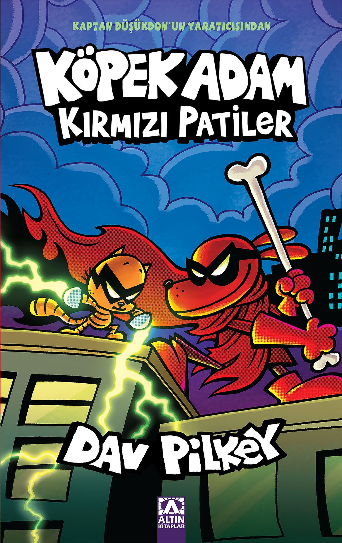 Köpek Adam Kırmızı Patiler Altın Kitaplar-1