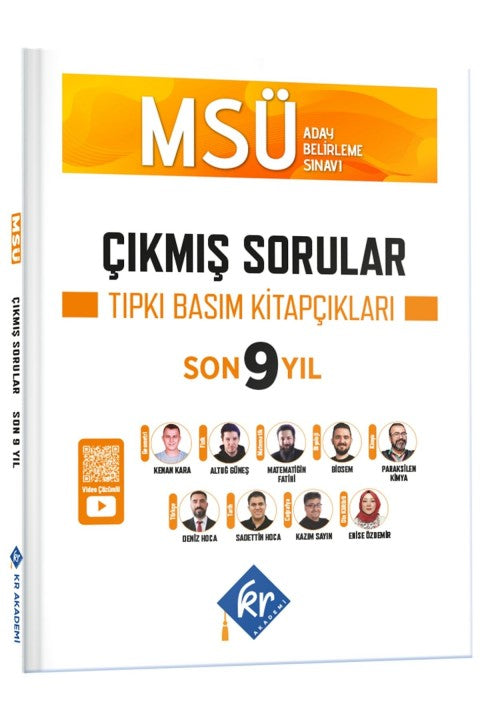 KR Akademi MSÜ Çıkmış Sorular Son 9 Yıl Tıpkı Basım Kitapçıkları-1