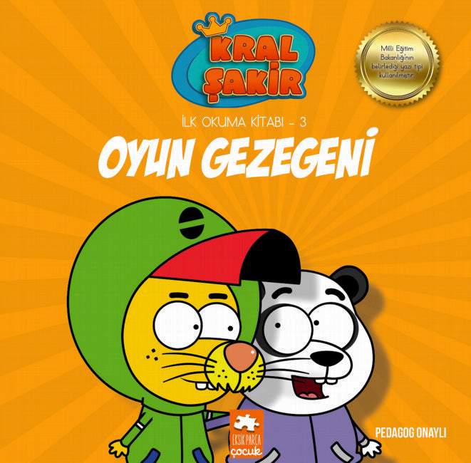 Kral Şakir İlk Okuma Kitabı -3 Oyun Gezegeni Eksik Parça Yayınları-1
