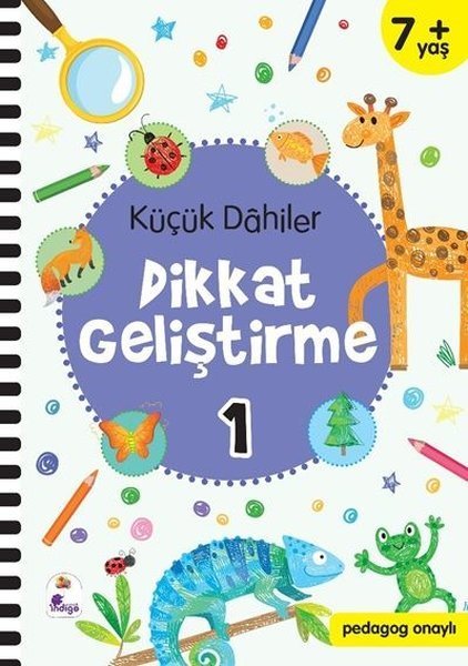 Küçük Dahiler Dikkat Geliştirme 1 (7+ Yaş) İndigo Çocuk-1