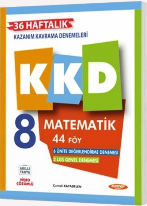 Kurmay Yayınları Lgs 8. Sınıf Matematik Haftalık Kazanım Kavrama Denemeleri