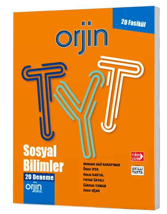Kurmay Yayınları Orjin Tyt Sosyal Bilimler 20 Deneme-1