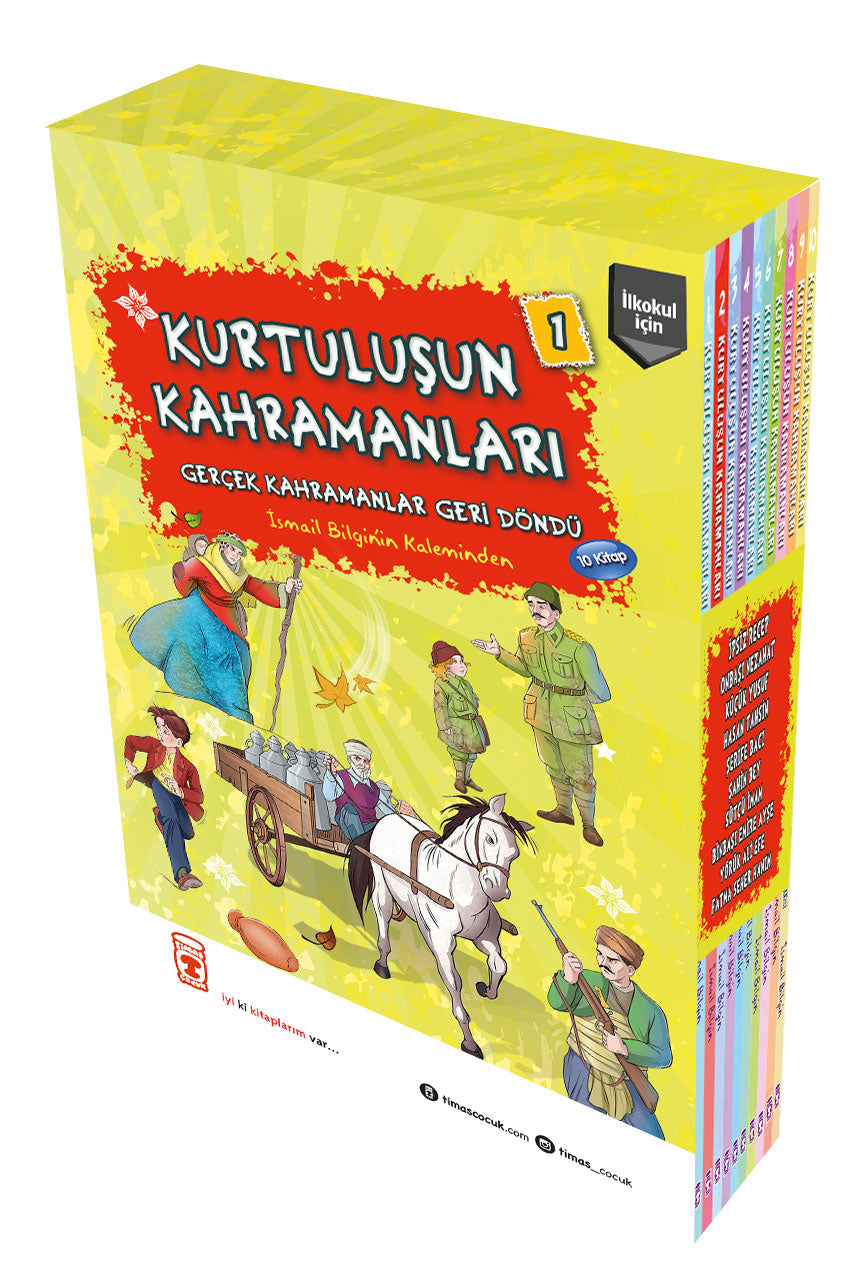 Kurtuluşun Kahramanları Set Timaş Yayınları-1