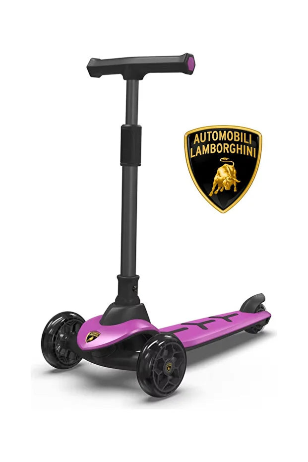 Lamborghini Mor Scooter Işıklı Tekerlek LB2005-1