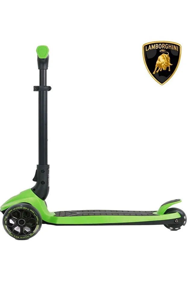 Lamborghini Yeşil Scooter Işıklı Tekerlek LB2005