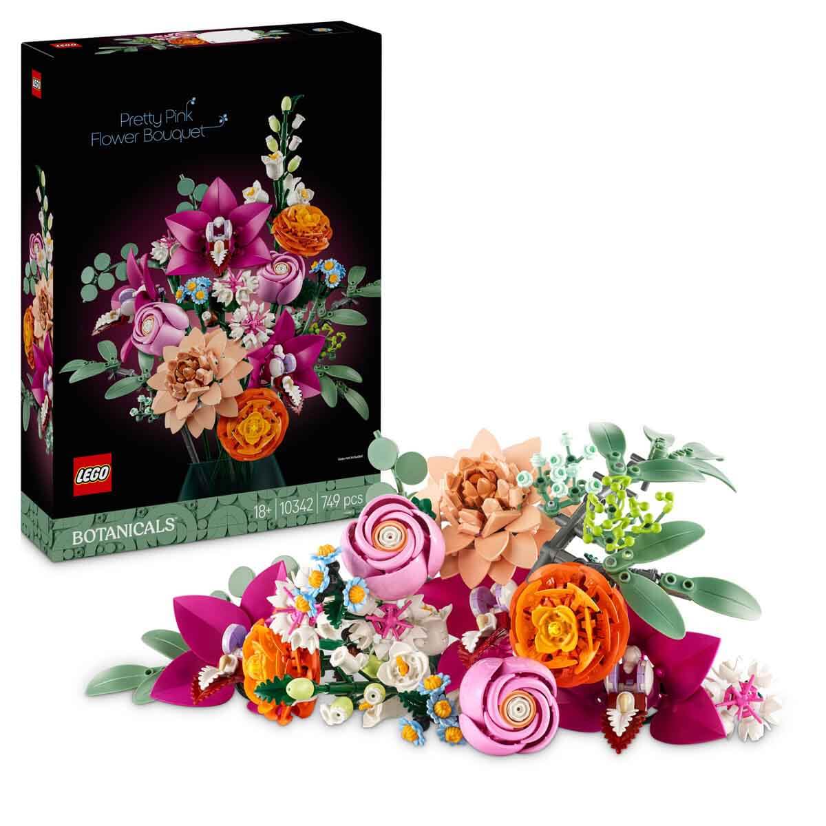 LEGO Botanicals Pembe Çiçek Buketi 10342