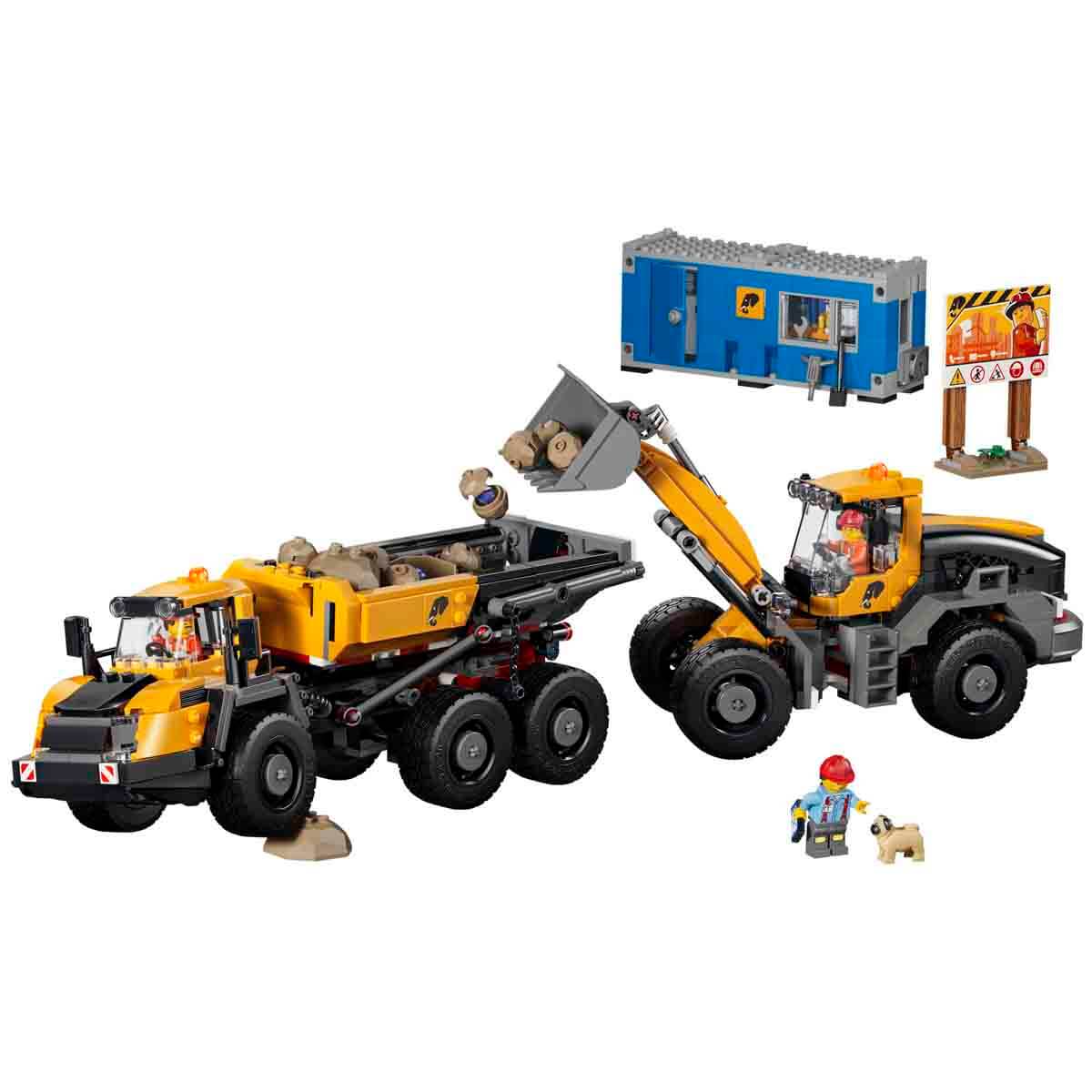 LEGO City Damperli Kamyon ve Ön Yükleyici 60494-3