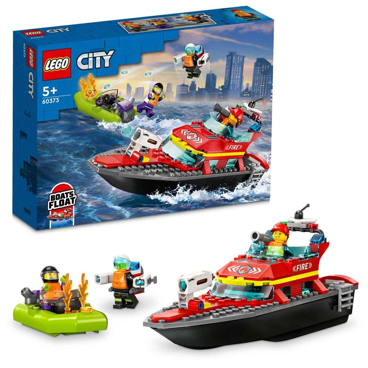 LEGO City İtfaiye Kurtarma Teknesi 60373-2