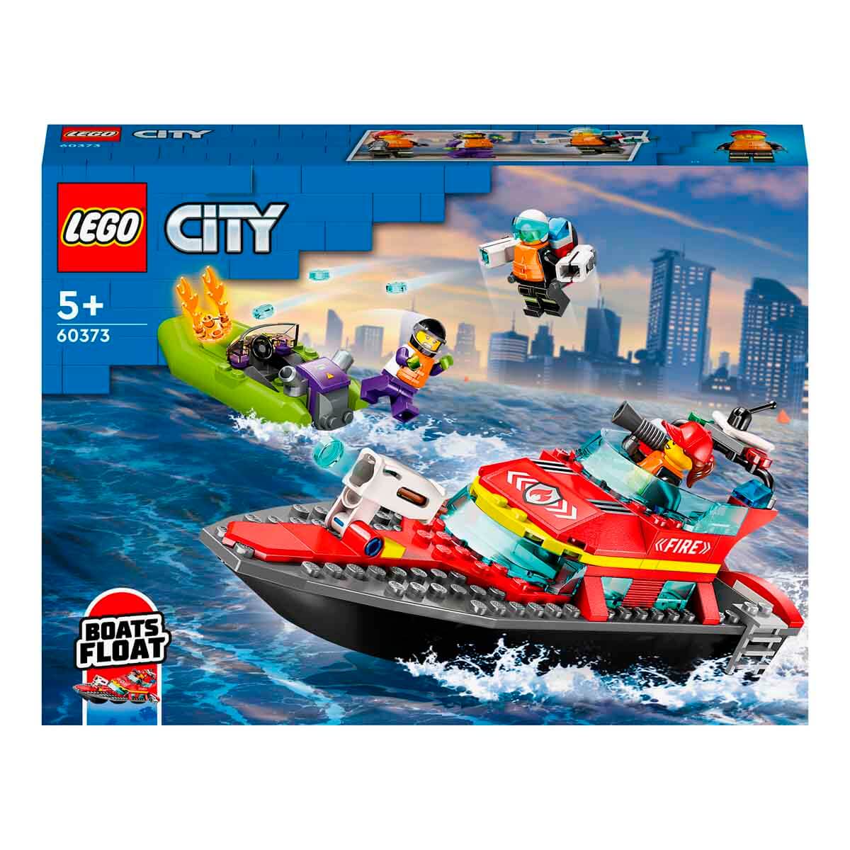 LEGO City İtfaiye Kurtarma Teknesi 60373-3