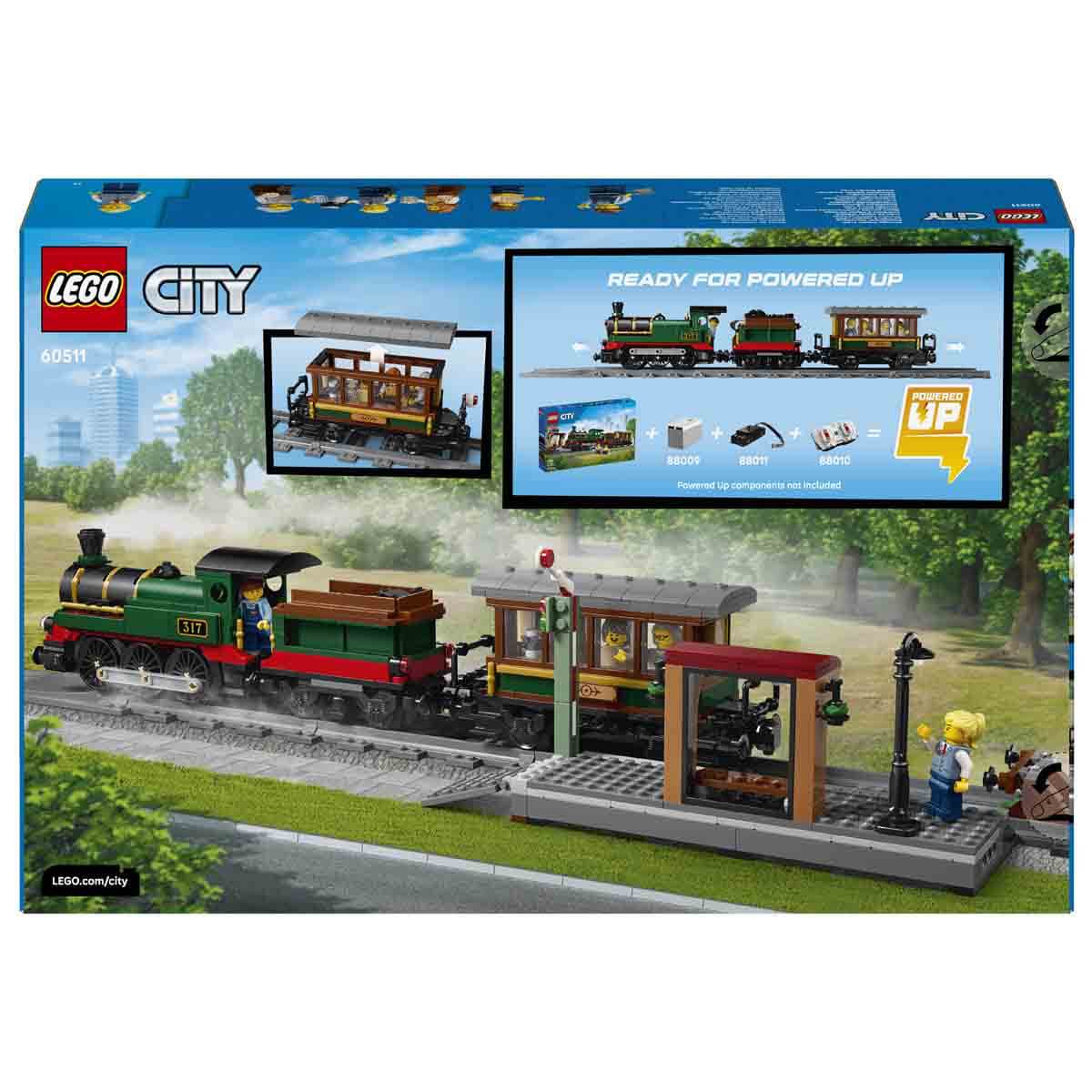 LEGO City Klasik Buharlı Tren Seti 60511-4