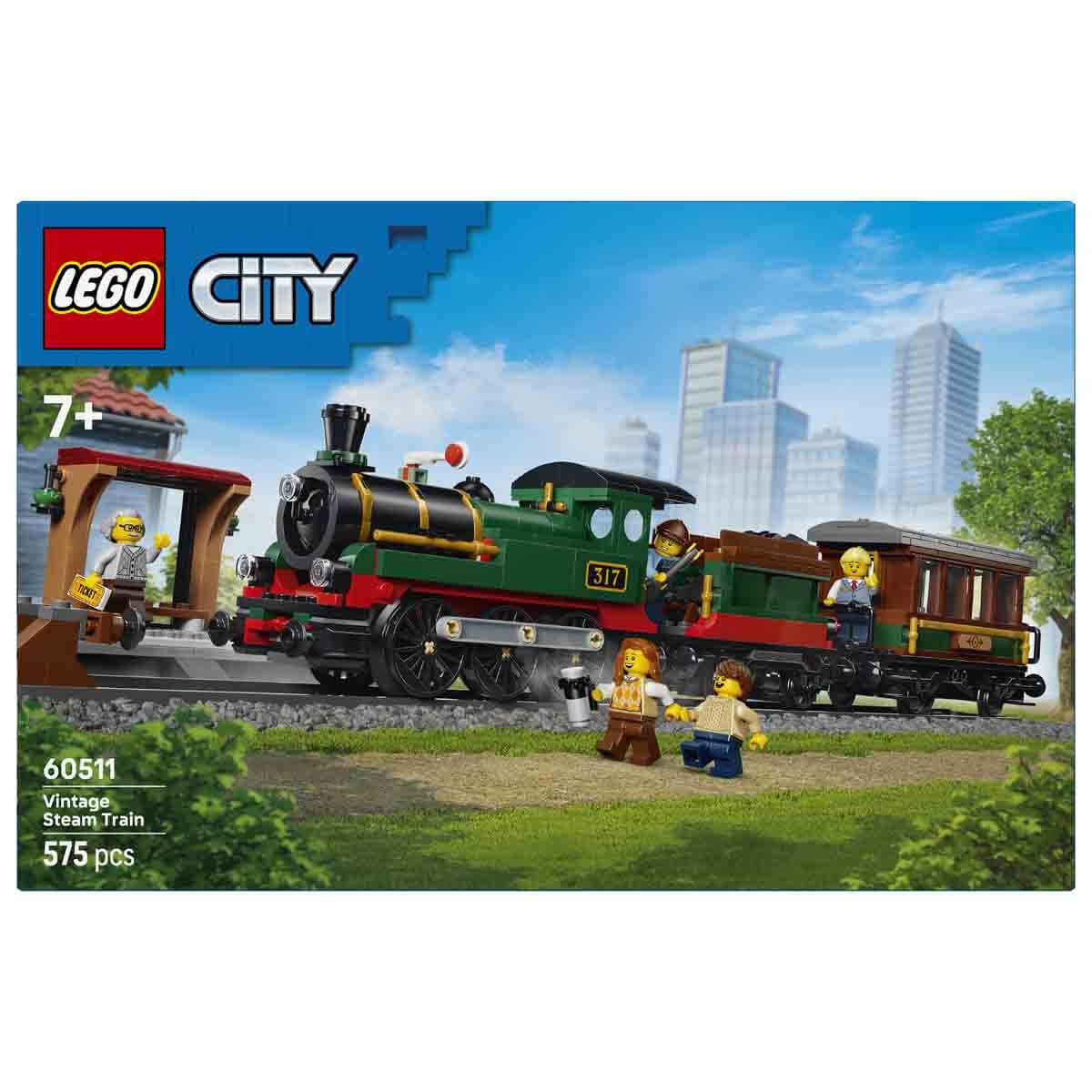LEGO City Klasik Buharlı Tren Seti 60511