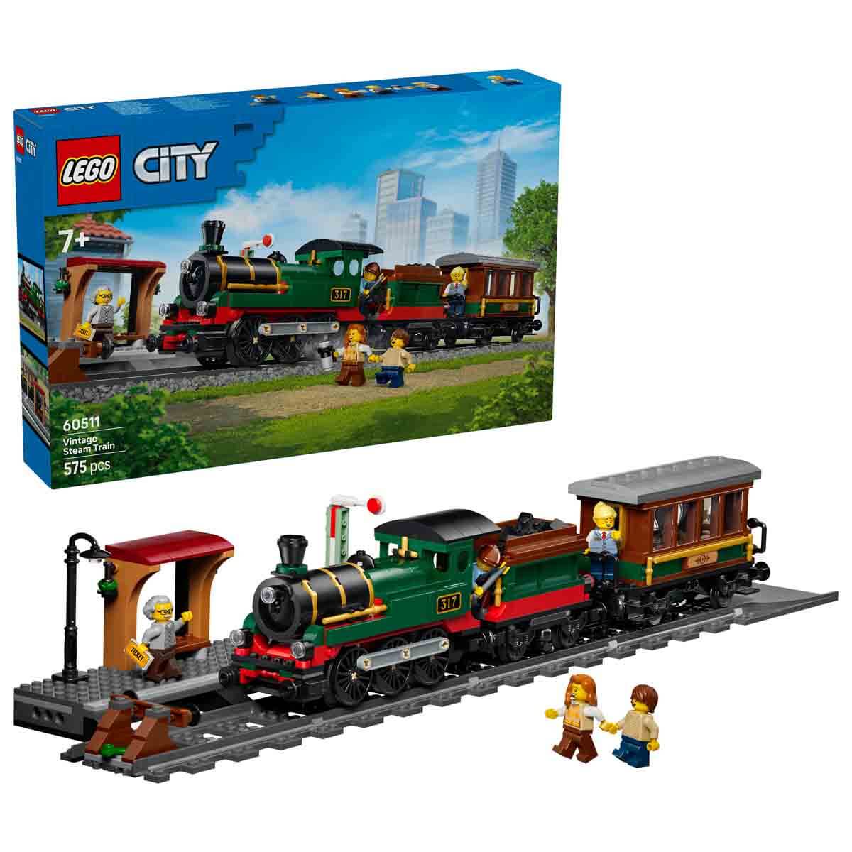 LEGO City Klasik Buharlı Tren Seti 60511-1