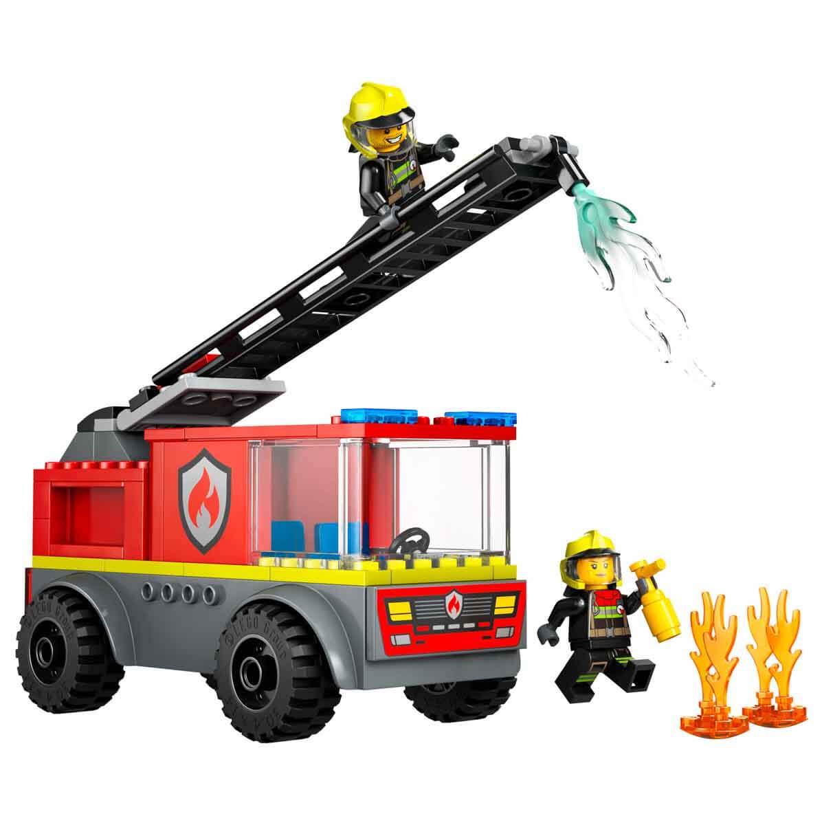 LEGO City Merdivenli İtfaiye Kamyonu 60463-4