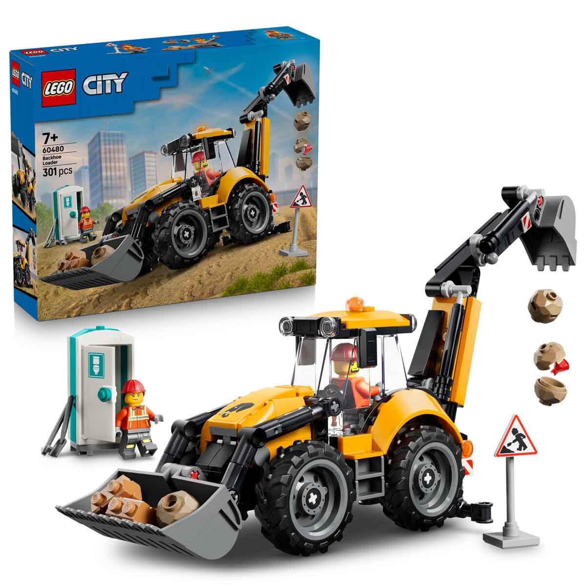 LEGO City Sarı Kazıcı Yükleyici - İnşaat Oyuncağı 60480-2