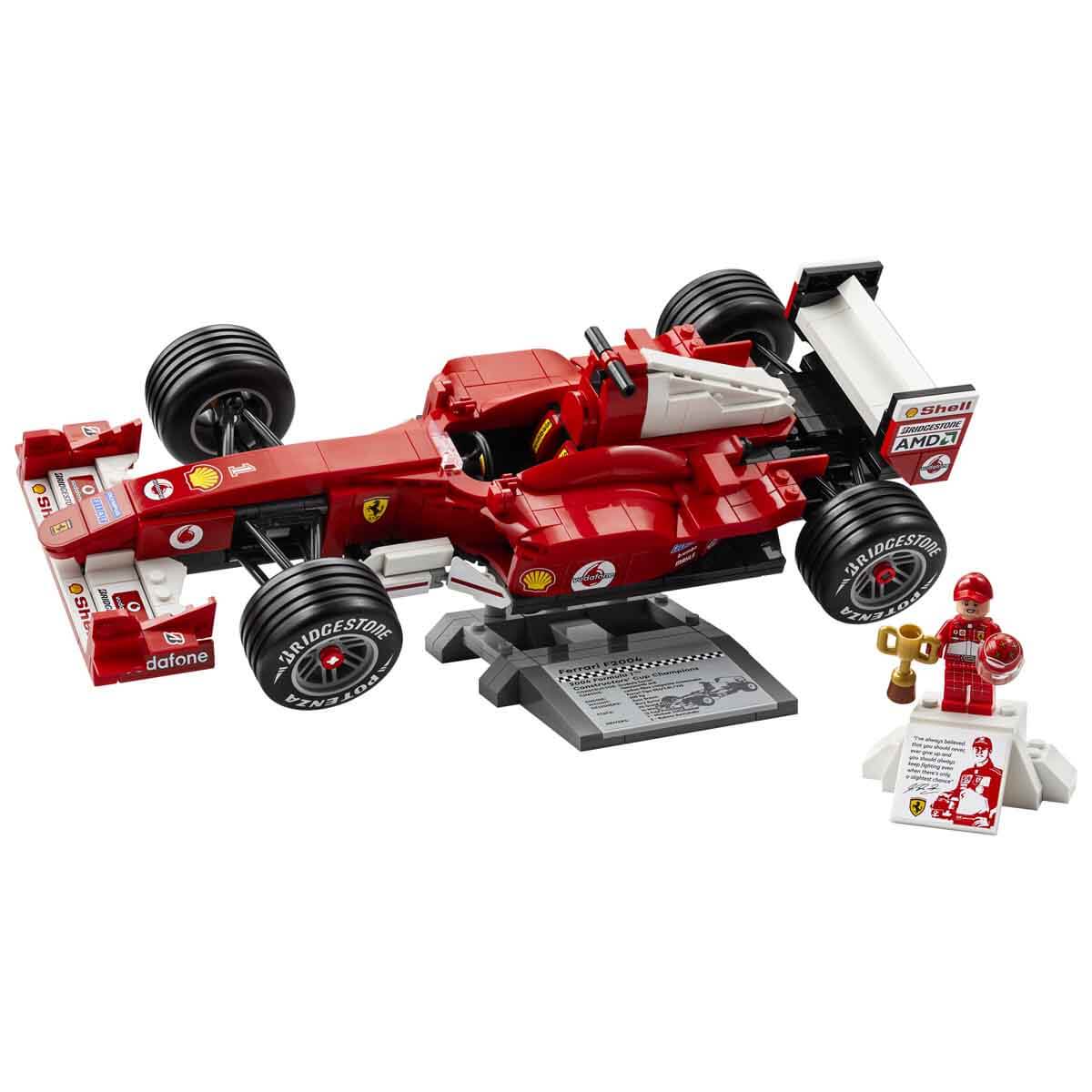 LEGO Icons Ferrari F2004 ve Michael Schumacher 11375-7