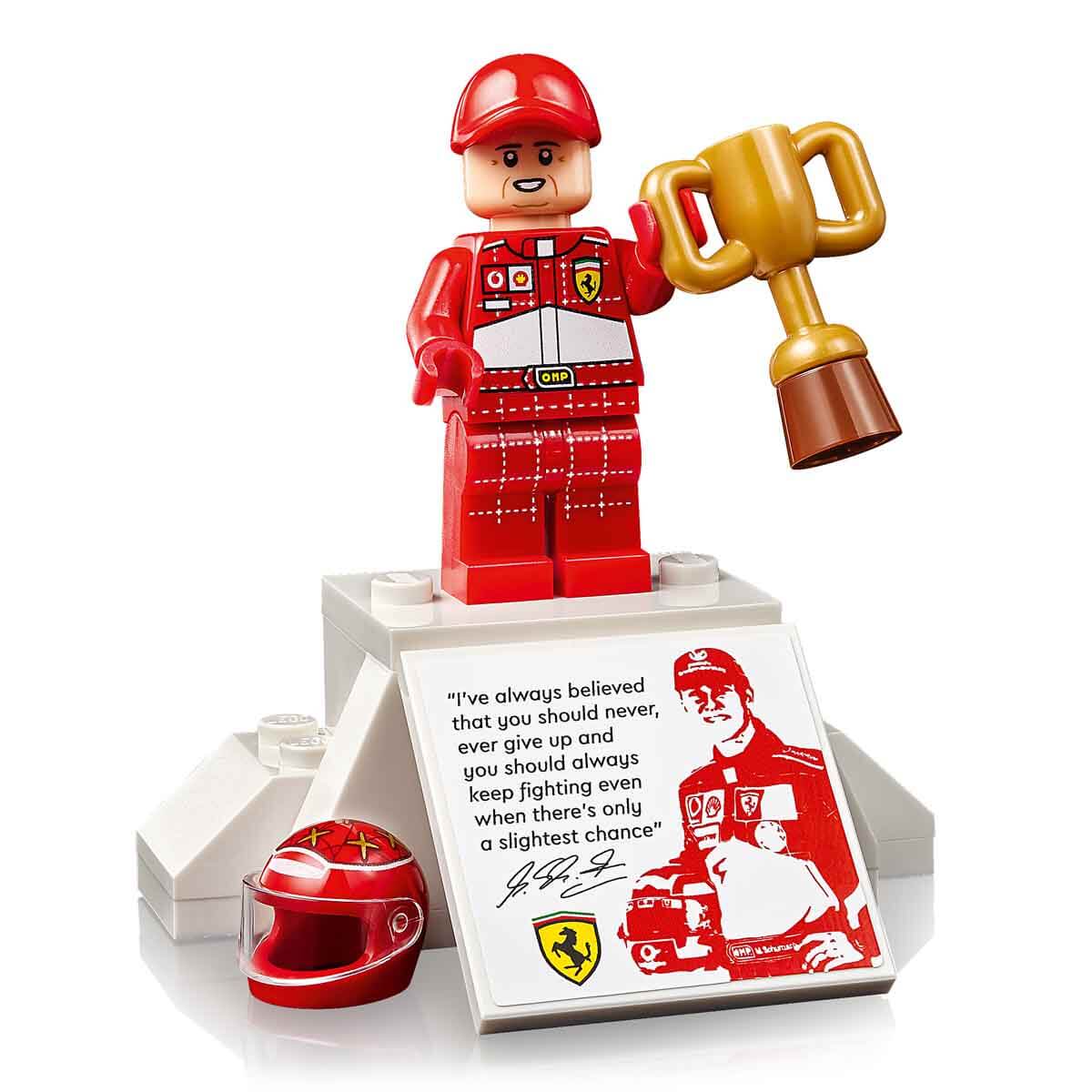 LEGO Icons Ferrari F2004 ve Michael Schumacher 11375-11