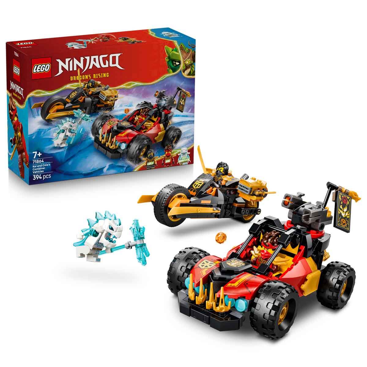 LEGO Ninjago Kai ve Cole’un Birleşen Araçları 71864-1