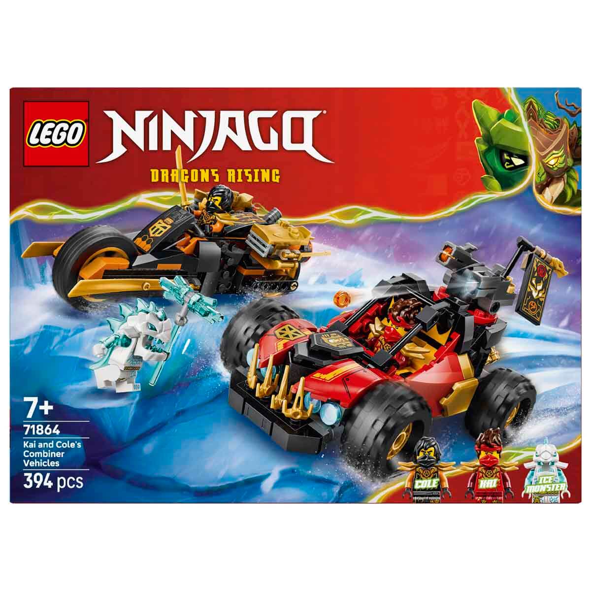 LEGO Ninjago Kai ve Cole’un Birleşen Araçları 71864-2