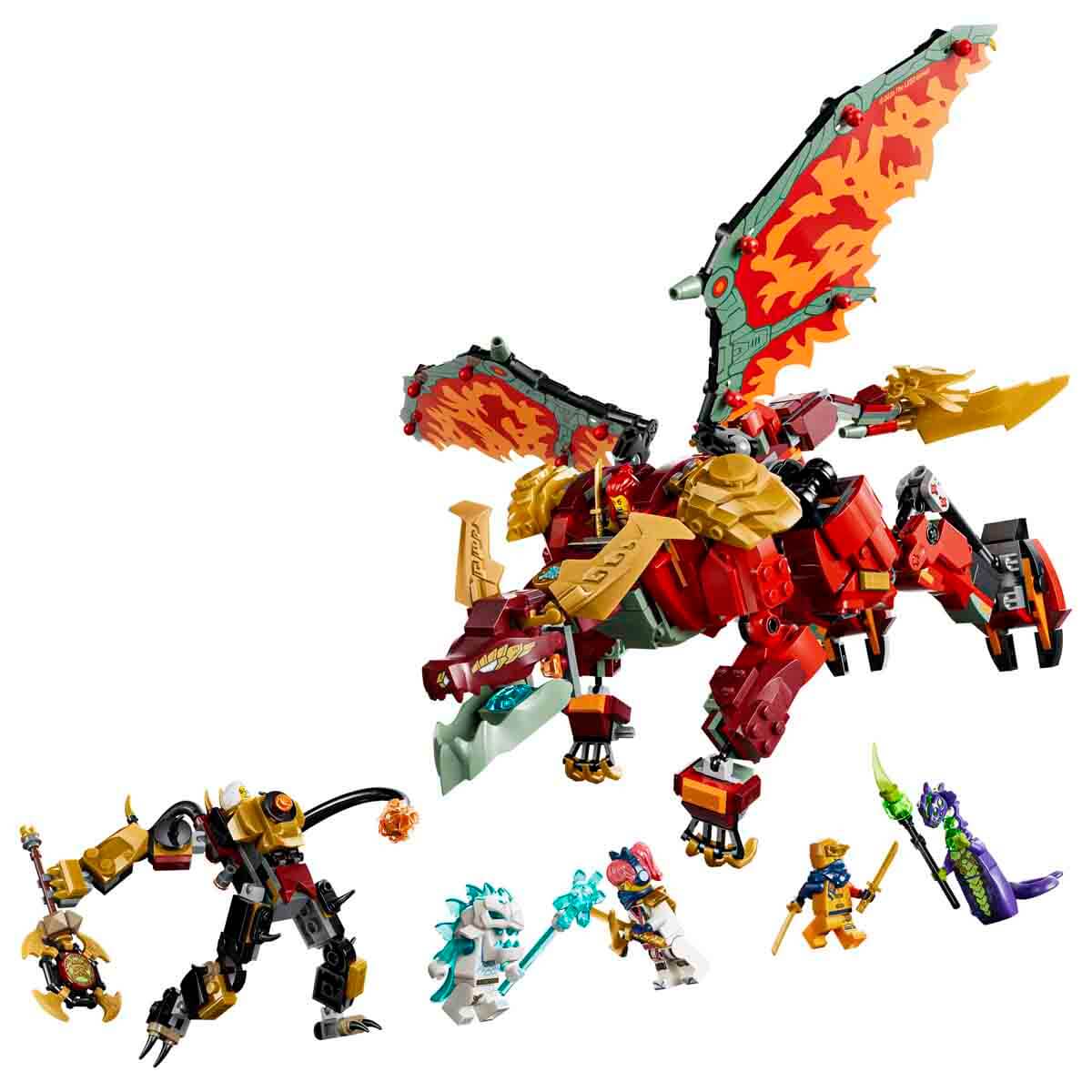 LEGO Ninjago Wyldfyre'ın Dönüşen Ejderha Robotu 71868-2