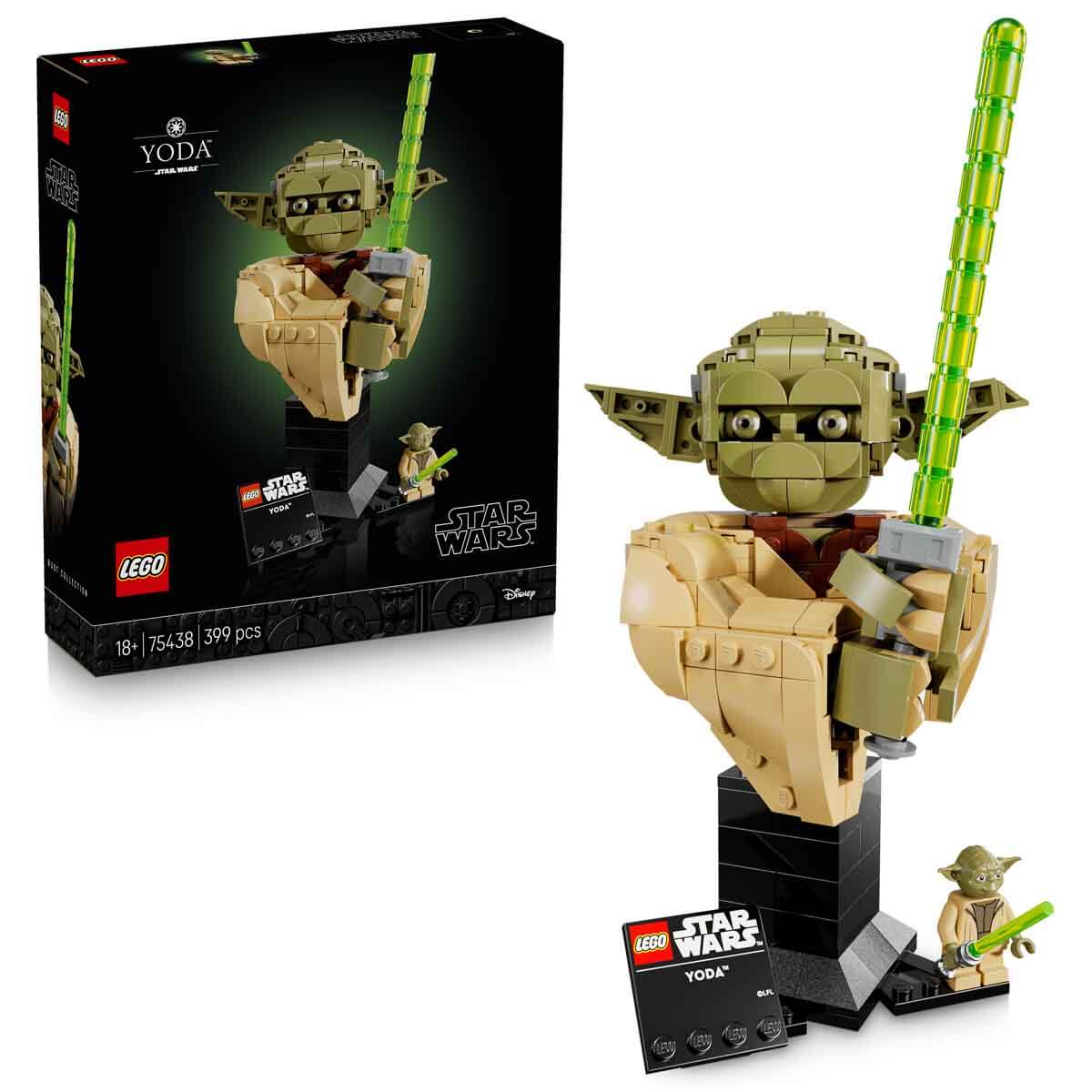 LEGO Star Wars: Klonların Saldırısı Yoda Büstü 75438-2