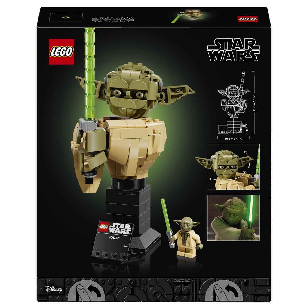 LEGO Star Wars: Klonların Saldırısı Yoda Büstü 75438-9