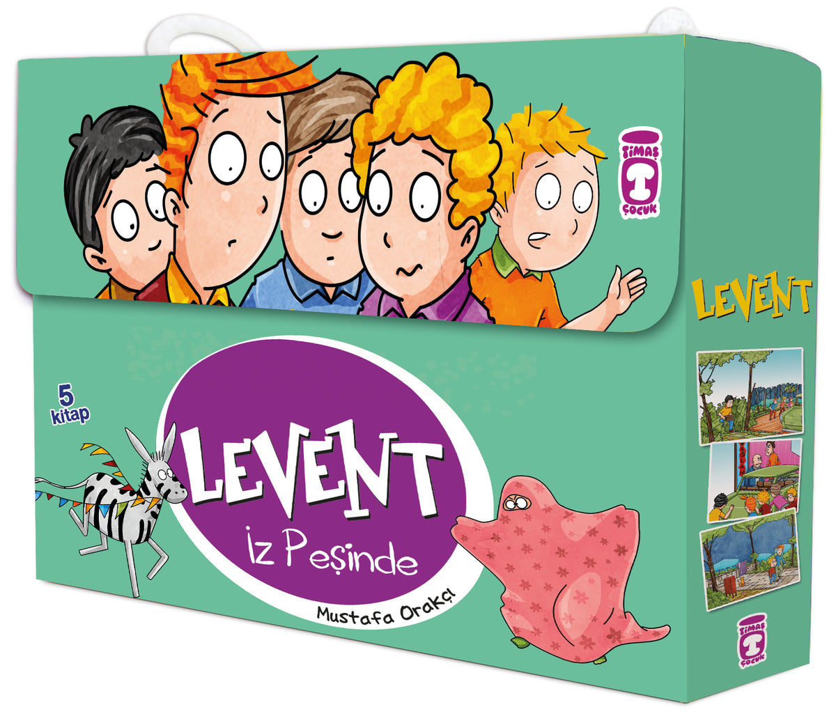 Levent İz Peşinde - 5 Kitap Takım Timaş Yayınları-1