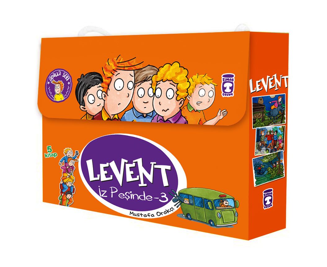 Levent İz Peşinde Set 3 Timaş Yayınları-1