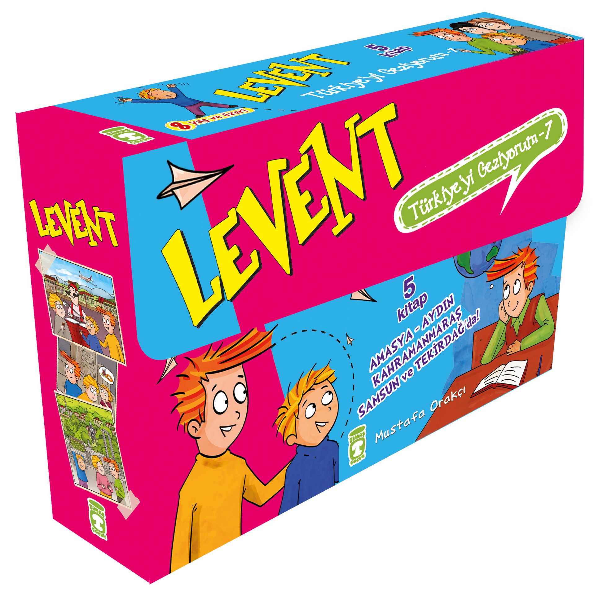 Levent Türkiyeyi Geziyorum 7 Set (5 Kitap) Timaş Çocuk-1
