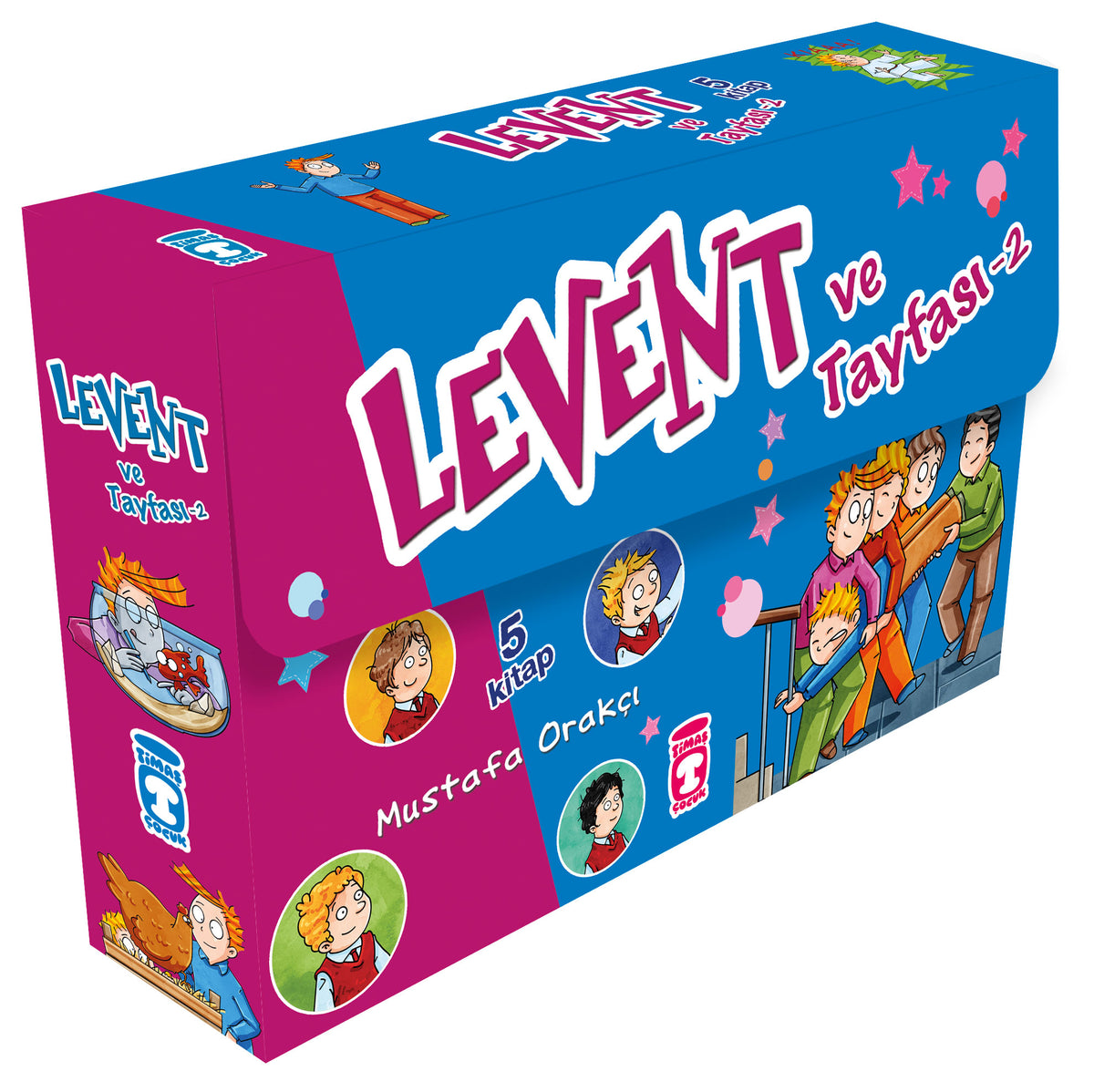 Levent ve Tayfası 2 Set 5 Kitap Timaş Yayınları-1