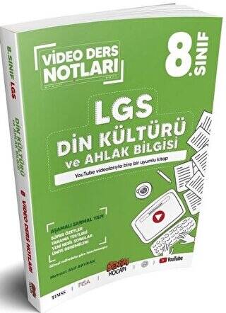 LGS 8. Sınıf Din Kültürü ve Ahlak Bilgisi Video Ders Notları Benim Hocam Yayınları