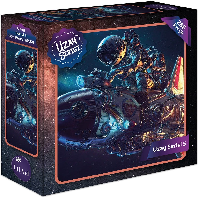 Lilart Puzzle Uzay Serisi 286 Parça-1